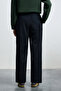 Humay Women's Trousers Navy Blue - 6