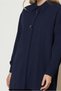 Striped Shirt Collar Tunic 47054 - 3