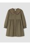Baby Roba Collar Embroidered Girls' Dress from Uzg Store for Style Enthusiasts