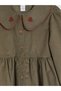 Baby Roba Collar Embroidered Girls' Dress from Uzg Store for Style Enthusiasts - 3