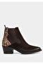 Brown Leather Women's Boots
