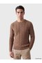 Esvab • Modern & Distinctive Zero Roba Collar Embroidered Men's Knitwear Sweater - 2