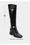 Women's Black Boots - 6