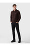 Rmz Gi̇yi̇m Farkiyla Devrik Roba Yaka Men's Thick Sweatshirt - 2