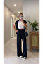 Tersal Navy Blue Modal Trousers - 4