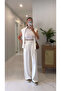 Tersal White Modal Pants - 3
