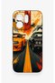 Vivo V70 5g Compatible Orange and Black Car Patterned Silicone Case - 2