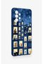 Samsung-A73 Compatible Starry Apartment Patterned Silicone Case - 3