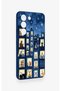 Vivo V30 Lite Compatible Starry Apartment Patterned Silicone Case - 3
