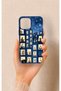 iPhone 12 Pro Max Compatible Starry Apartment Pattern Silicone Case