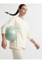 Koor sport ecru soft touch Oversized women's sweatshirt