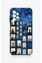 Samsung A13 Compatible Starry Apartment Patterned Silicone Case - 2