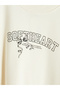 Lcw Kids Ecru Bow Printed Girls' Sweatshirt - 4