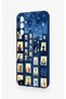 Samsung M34 Compatible Starry Apartment Patterned Silicone Case - 4