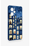 Poco X5 Pro Compatible Starry Apartment Patterned Silicone Case - 3