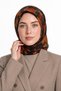 Velvet Pattern Hebei Silk Scarf - 3