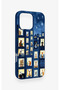 iPhone 16 Pro Max Compatible Starry Apartment Pattern Silicone Case - 3