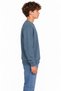 30310-26 Boy's 3-Thread Raster Crew Neck Sweatshirt with Chest Print and Stripe Detail, Ages 13-16 - 2