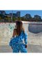 Como Camouflage Patterned Crop Hooded Tracksuit Set with 2-Piece Jewelry Set - 3