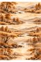 5 Pcs Large Landscape Washi Sticker Semi-Transparent Bullet Journal Scrapbook Laptop Agenda - 2
