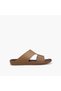 Men Textured Leather Arabic Sandals - 3