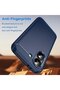 Xiaomi Redmi Turbo 5 Case Carbon Fiber Pattern Protective Back Cover Navy Blue Compatible with Poco X8 Pro - 3