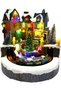 Christmas Ornament, Shops - Decoration, Animated, Musical, Lighted, 20X20X22 cm - 5