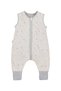Winter 2.5 Tog Footed-Booties Baby Girl-Boy Sleeveless, Zippered Sleeping Bag/Damla Cream - 2