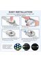2Pcs for Samsung Galaxy Watch 8 Ultra / 7 Ultra 47mm Screen Protector Case Protective Face Cover, Hard Bumper Built-in Tempered Glass Full Edge Protective Case -Dark Grey/Starlight - 5