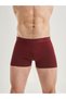 5-Piece Advantage Pack Men's Burgundy Cotton Boxers - 5
