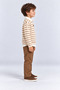 Boy's 3-Piece Set Striped Knitwear Sweater Shirt and Pants Ak26278 - 4