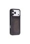Bloomcase porta stone grey iphone 18 pro max / 17 pro max magsafe rfid genuine leather wallet case - 7