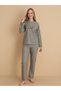 Mirano 3150 Women's Pajama Set with Thessaloniki Fabric and Winter Thick Fabric