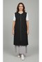 Women's Middle-Aged and Older Women's Sports Thin Quilted Vest with Zippered Front and Pockets, Stylish Collar - 3