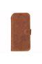 Bloomcase porta moccasin tan iphone 18 pro / 17 pro magsafe rfid genuine leather wallet case - 3