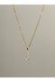 Steel Single Stone Necklace - 2