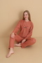 Mirano 3150 Women's Pajama Set with Thessaloniki Fabric and Winter Thick Fabric - 5