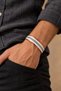 Magnetic Wide Pure Copper Bracelet Adjustable Magnet Model Men's Women's Copper Bracelet with Pattern - 6