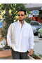 Single Pocket Cotton Oxford Shirt White