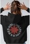 Red Hot Chili Peppers Rock Metal Music Band Pre-Printed Unisex Oversize Premium Hoodie - 3