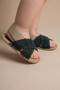 Baby Sandals - First Step Sandals with Flexible Back Support and Cross Straps - 8