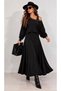 Strawberry Knitwear Detail Double Dress