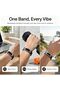 متوافق مع سوار Google Fitbit Air مع غطاء حماية معدني، وحزام بديل من السيليكون الناعم. - 3