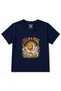 Wild & Free Celestial Sun Moon Boho Floral Graphic Kids T-Shirt