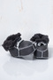 Warm Lace-Up Baby Booties with Fur Inside - Winter Home Boots - 2