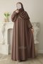 Ahsen Mevlana Ferace Shawl Gift Set Mink - 7