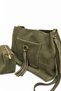 Marilla 100% Genuine Nubuck Loose-fitting, Soft Leather Tasseled Elegant Design Shoulder and Crossbody Bag - 2