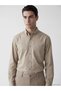 Rmz Gi̇yi̇m Farkiyla Standard Fit Gabardine Men's Shirt