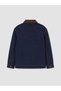 Esvab • Modern & Distinctive Velvet Roba Collar Boys' Jean Coat - 2