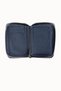 Navy Blue Genuine Leather Full Zipper Mini Size Unisex Wallet // Grd261010Wt1844 - 4